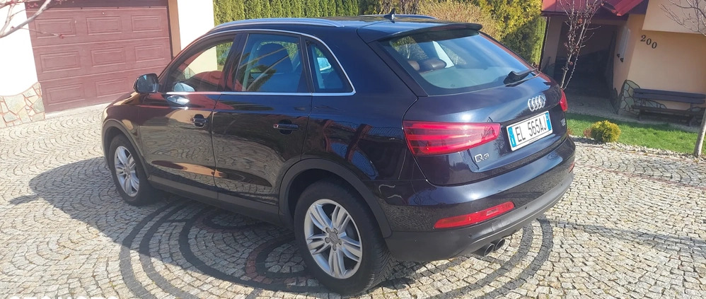 Audi Q3 cena 59000 przebieg: 184000, rok produkcji 2012 z Mikstat małe 46